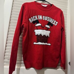 H&M Red 'Back in Business' Kids Sweater